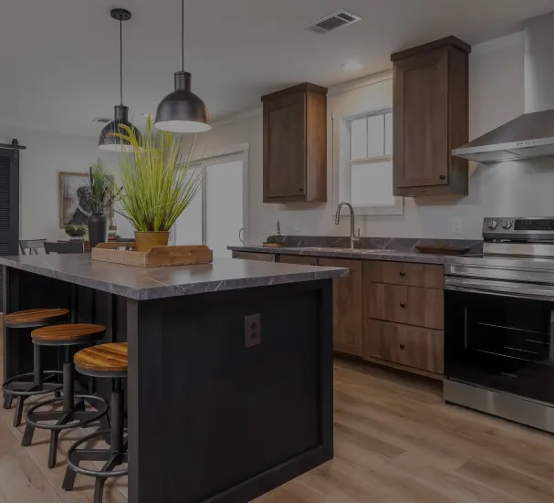 Image of kitchen inside of crossmod home